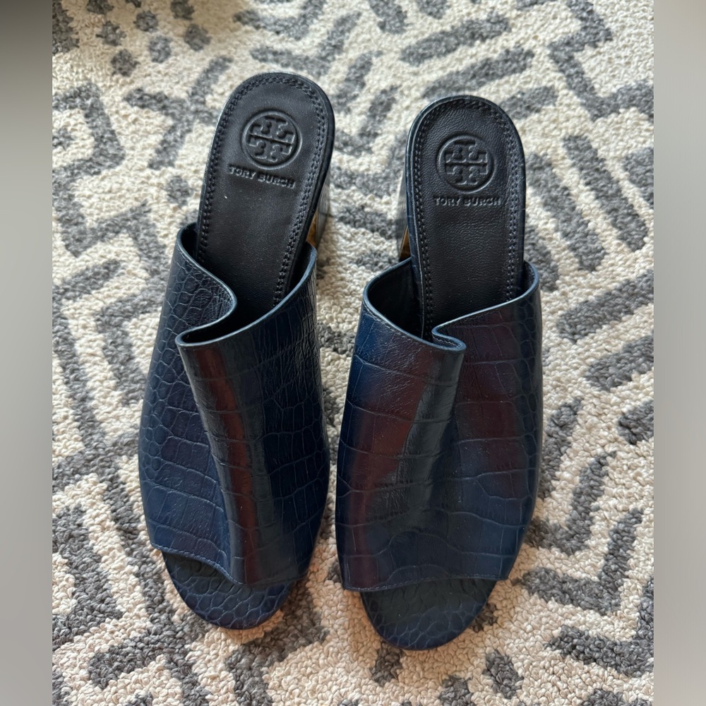 Brand new Tory brunch navy blue